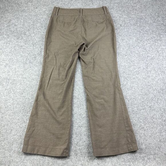 Banana Republic Pants Womens 10 Jackson Fit Stretch Wool Blend Flare Trousers - Picture 4 of 12